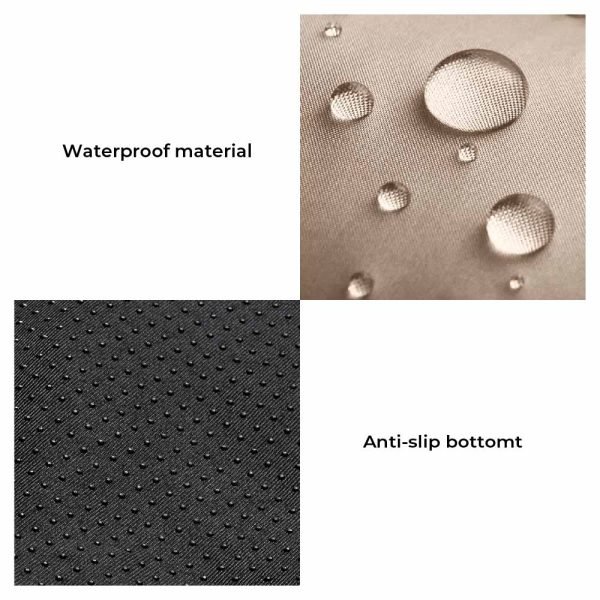 Travel Protection Booster Waterproof Elevated & Thickened Dog Car Seat Bed - Image 7